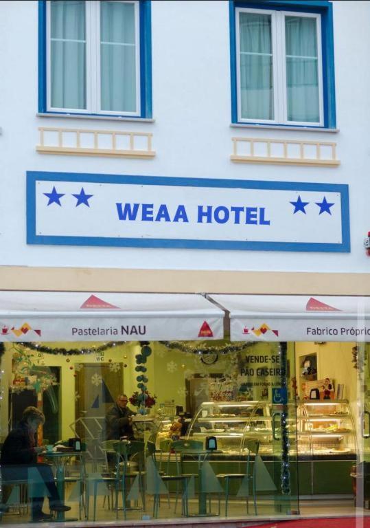 Weaa Hotel Nazare Bagian luar foto